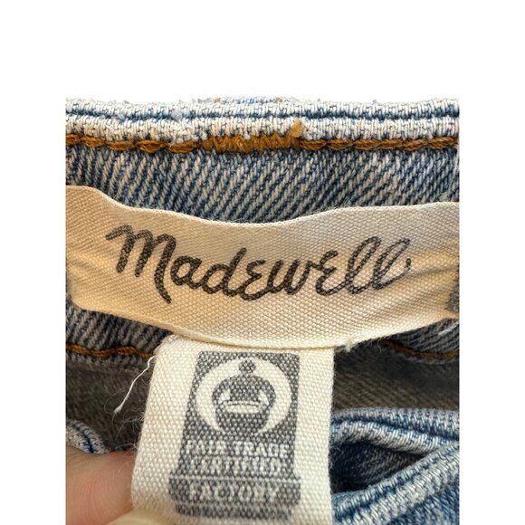Madewell The Curvy Perfect Vintage Jeans Womens Size 25 Light Wash High Rise Den - Picture 3 of 5